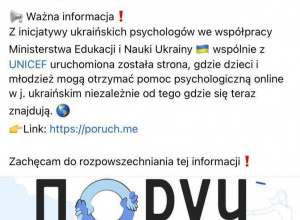 Pomoc psychologiczna w języku ukraińskim
