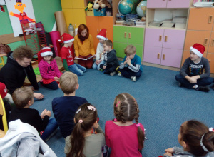 ,,Czytanie na dywanie - Rodzice czytają dzieciom" w klasie Ia