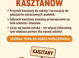 Zbiórka kasztanów