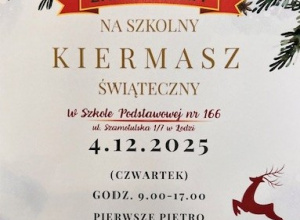 Szkolny Kiermasz Świąteczny!